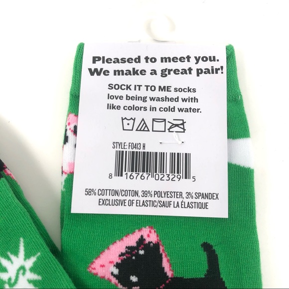 Sock It To Me Cone of Shame Puppy Dog Knee High - Picture 4 of 4